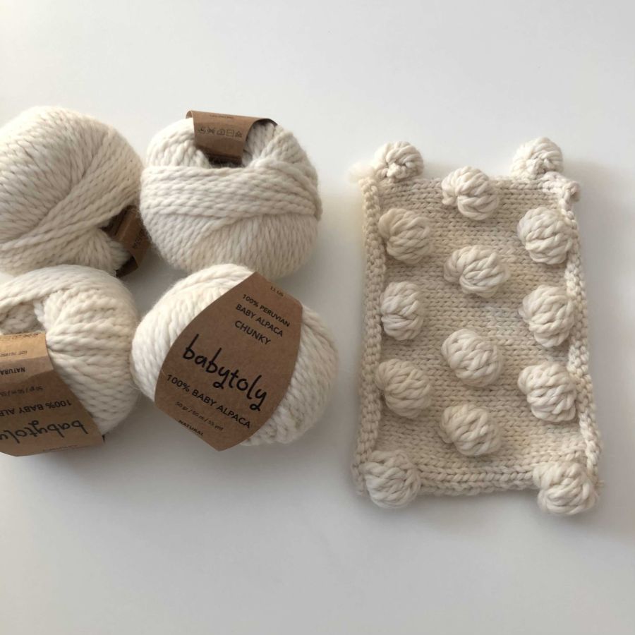 Gabo Wool 6 X 50 G Baby Alpaca 100% Baby Alpaca Knitting Wool Yarn
