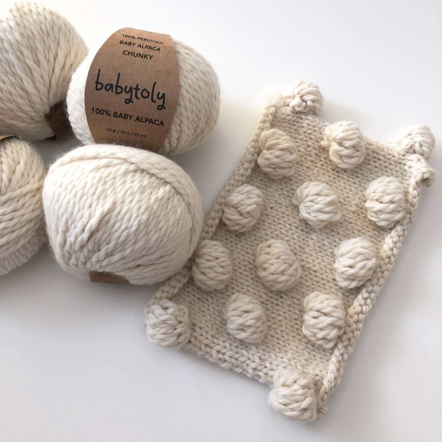 Hand Dyed Bulky Alpaca Yarn For Sale