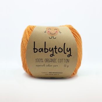 Organic Cotton Yarn - MARIGOLD, 480