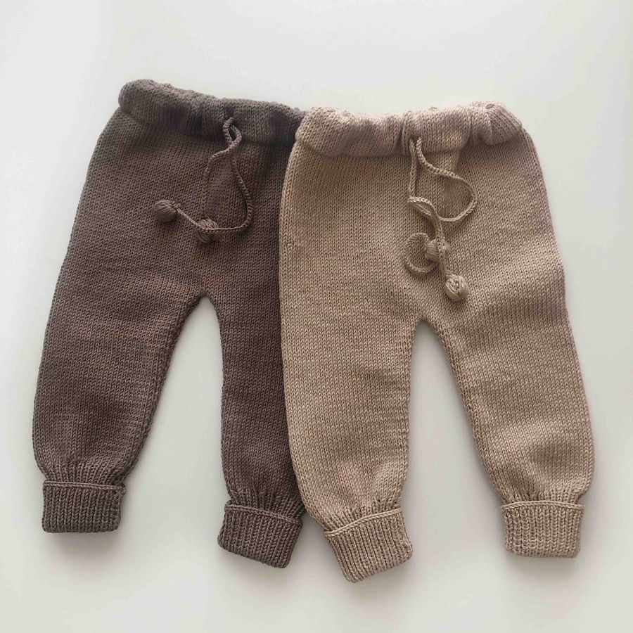 Pop Wool pants | Kids pattern pants | by HipKnitShop