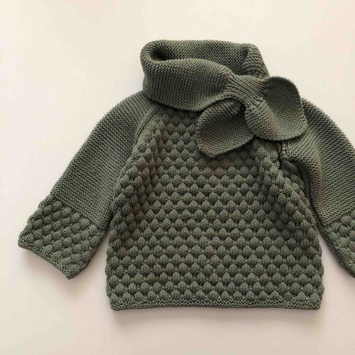 Sahara Sweater - Green Apple, Sage, Golden Brown, Mint