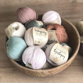 15 Yarn Bundles - Organic Cotton Yarn (choose colors)