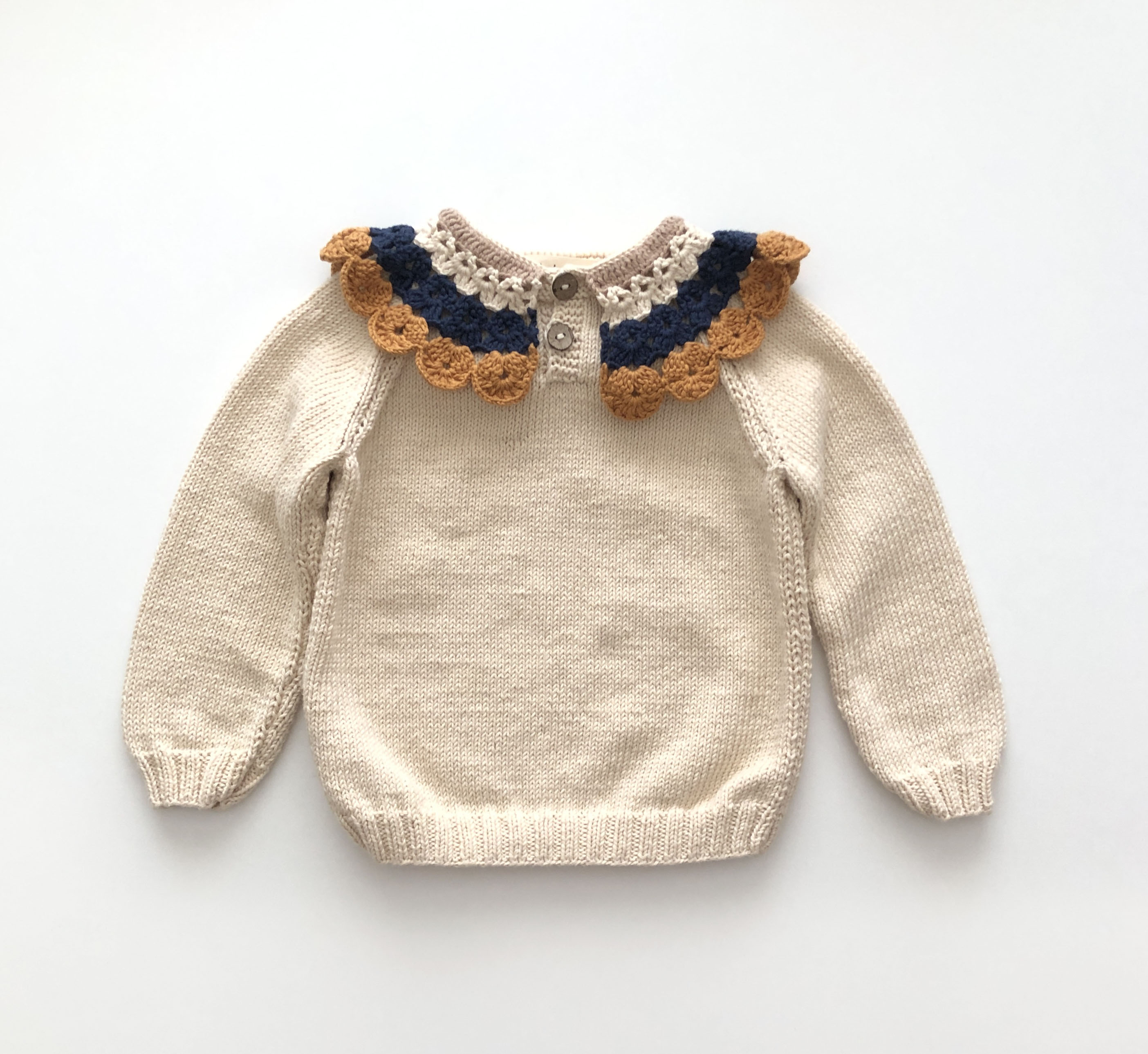 最前線の Yarn babytoly 100% Peruvian Bundle Kayla 10 Pima Jumper 4-5y